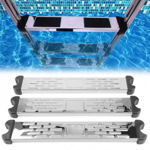 

304 Stainless Steel Pool Anti Slip Pedal Underwater Step Replacement Stair for swimming pool