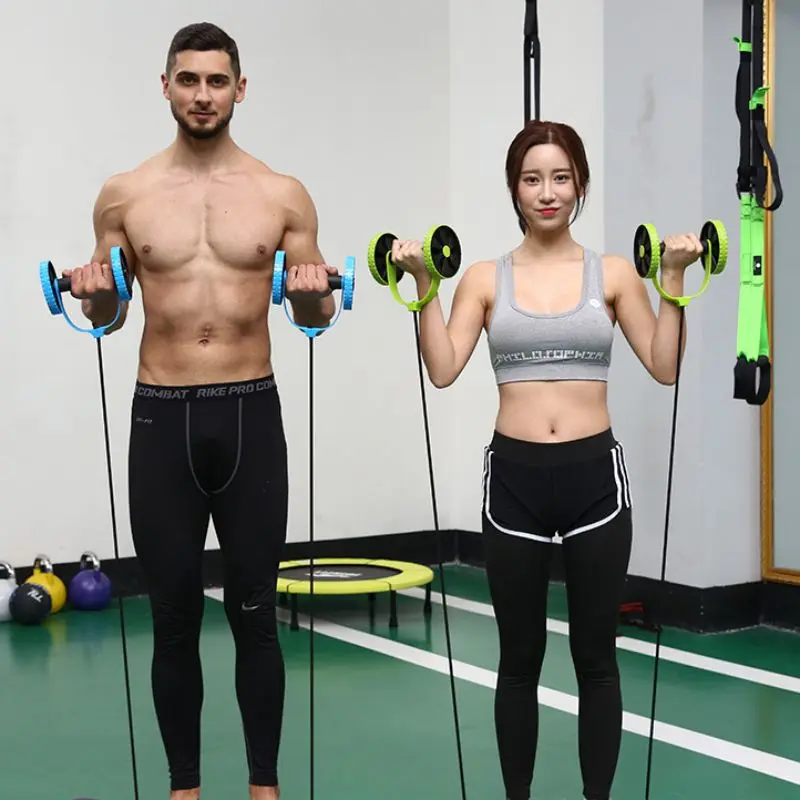 

Multifunction Abdominal Wheel Muscle Rollers Trainner Slimming Arm Leg Body Device Double Weight Loss Fitness Twisting Machine