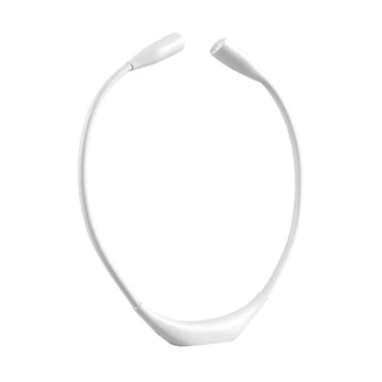 

4 LED Hanging Neck Book Light Bendable USB Charging Eye Protection Reading Light