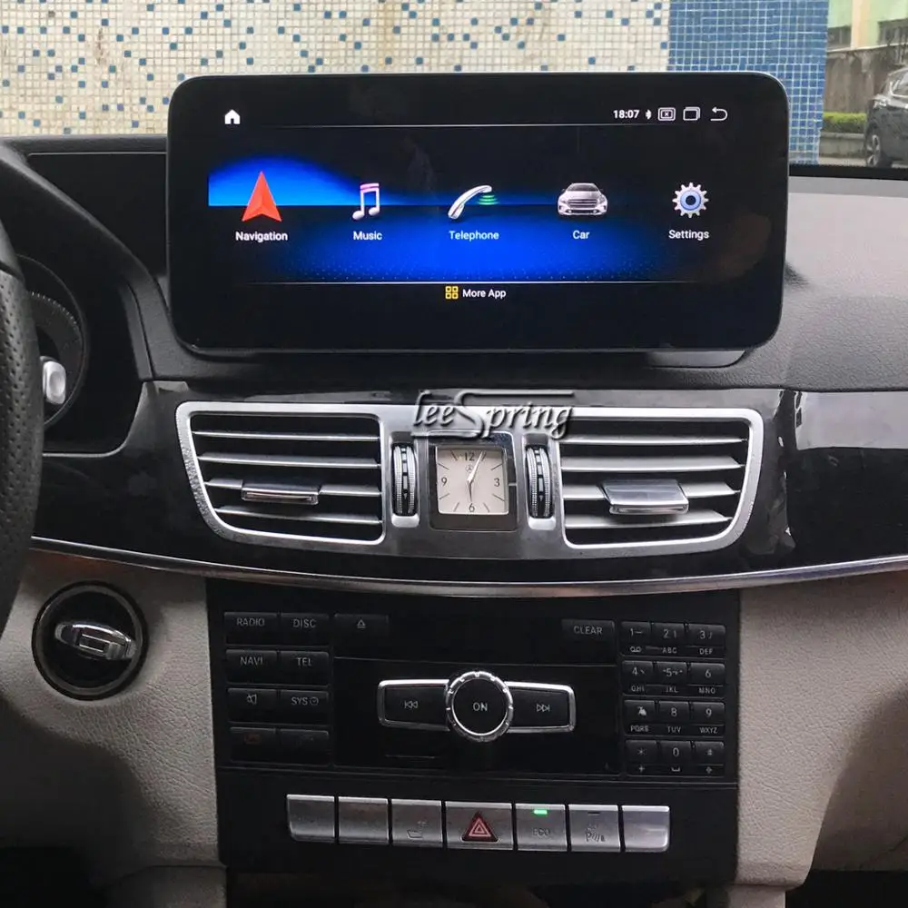 Cheap 10.25 inch Car Multimedia Player for Mercedes Benz E class (NTG4.5 2014-2015) Car GPS Navigation Android 9.0 1