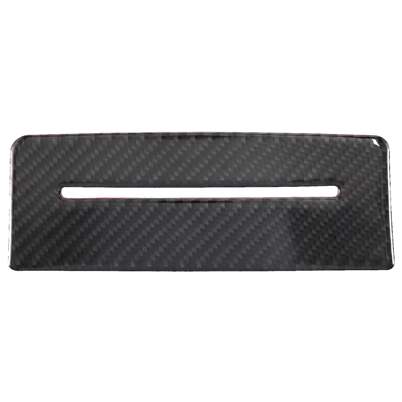 

New Carbon Fiber Rear Socket Panel Cover Trim Fit for New Q7 2016-2019