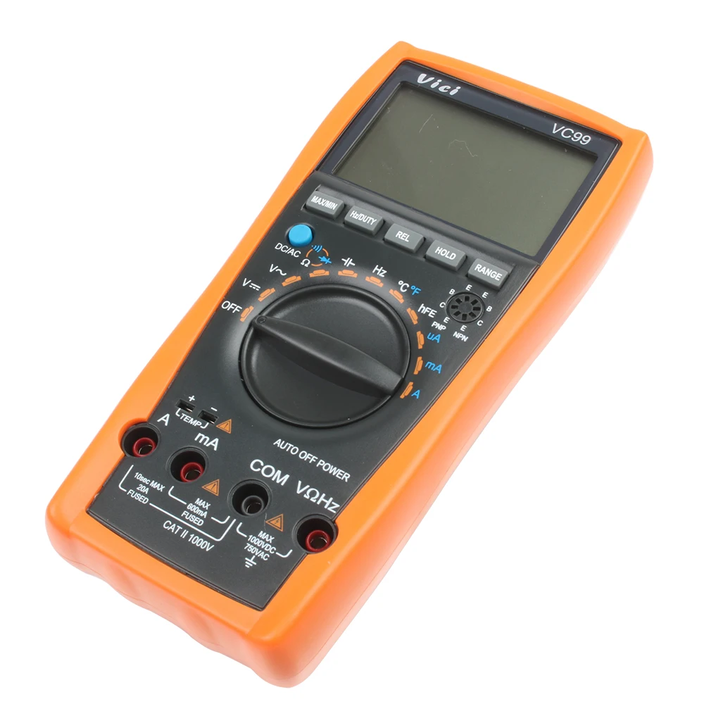 Goedkoop Vichy Originele VC99 3 6 7 17B + Auto Range Digitale Multimeter 1000V 20A Dc Ac Spanning Stroom Weerstand Capaciteit tester