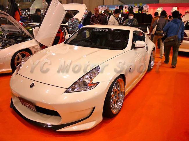 2009-2012 Nissan 370Z Z34 Amuse Style FRP Front Bumper with FRP Lip (12)