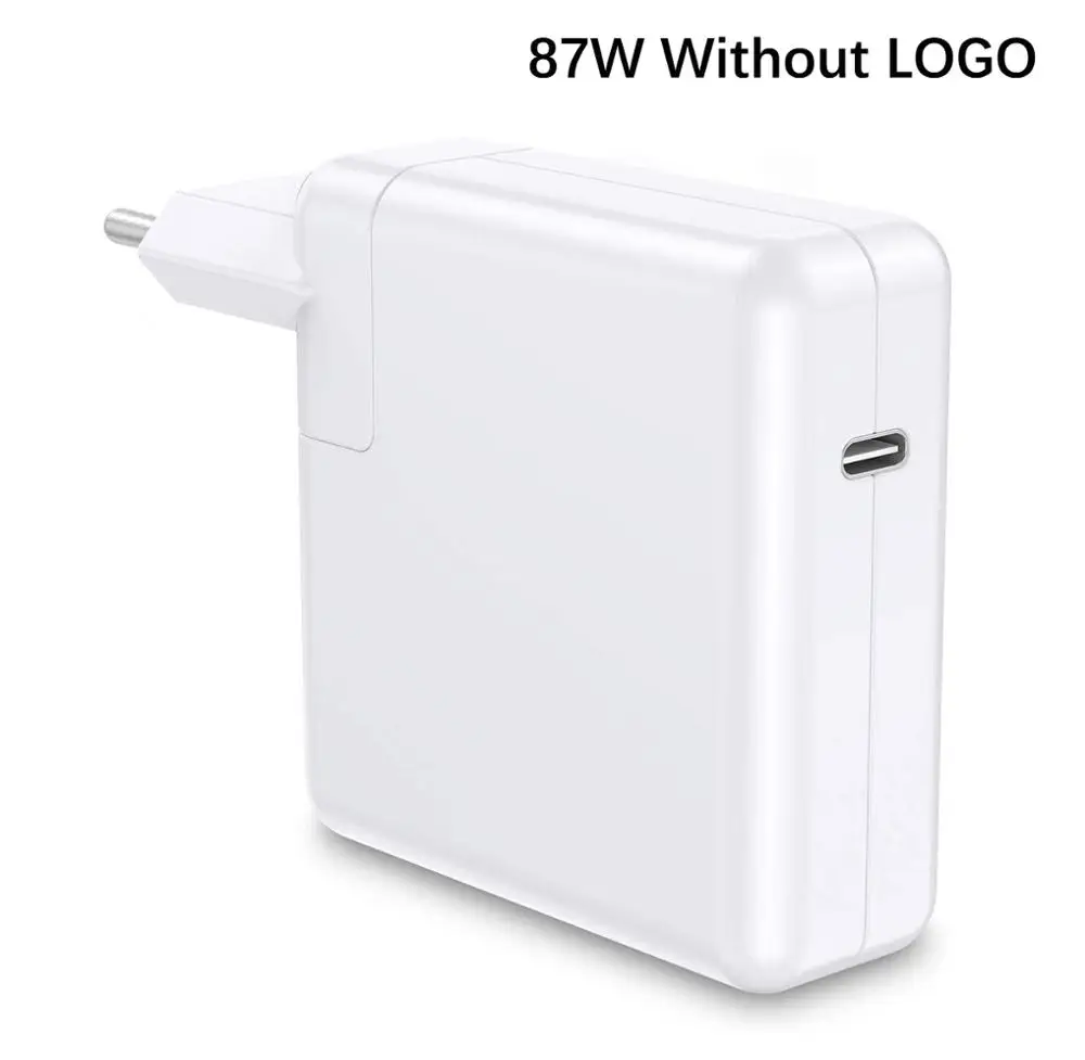  87W USB-C Power Adapter Type-C PD Charger For Latest Macbook pro 15-inch A1706 A1707 A1708 A1719