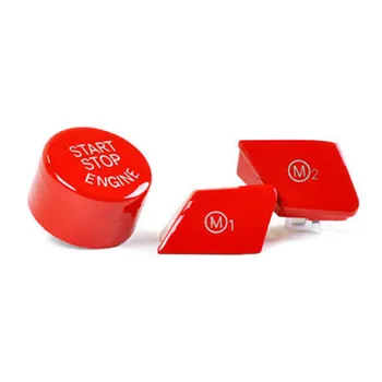 

Bright Red START Button Switch M1 For BMW F87 M2 F80 M3 F82 F83 M4 Set Car ABS M2