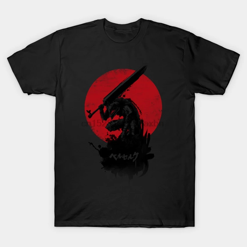 Red Sun Swordsman футболка с берсерком guts casca griffith egg of the king sun black swordsman manga gatsu Anime BERSERK |