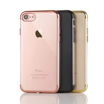 

L-FADNUT Clear Phone Case For iPhone X Xr Xs Max Colorful Ultra Thin Back Shell For 6 6S 8 7 Plus Soft Slim Shockproof Cover
