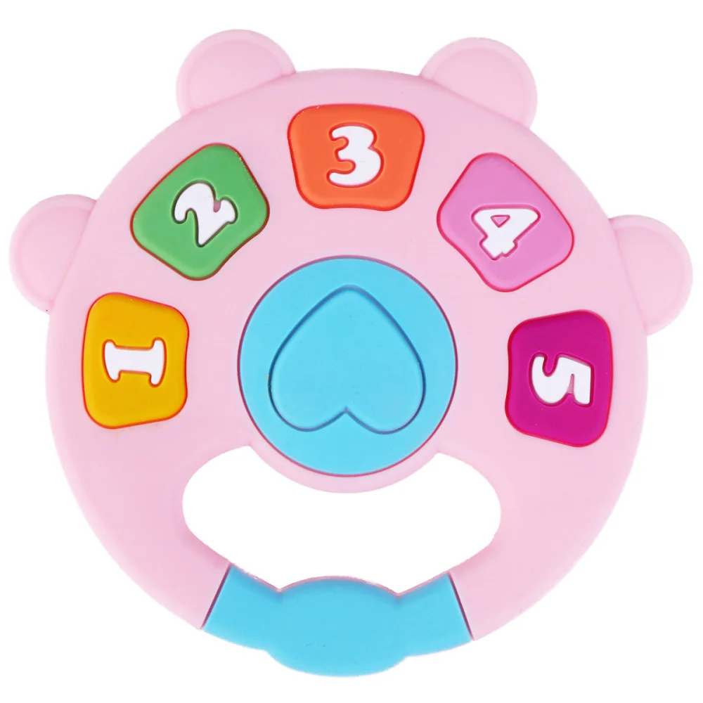 Baby Silicone Teething Toys Creative Pacifier Teethers with Colorful Number | Мать и ребенок