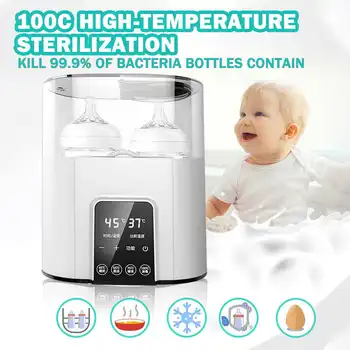 

6 in 1 Multi-function Automatic Intelligent Thermostat Baby Bottle Warmers Milk Bottle Disinfection Fast Warm Milk & Sterilizers