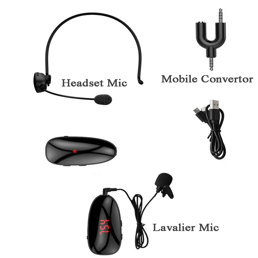 Профессиональный смартфон Mic Mini Mobile UHF Беспроводные микрофоны ЗАЖИМ КРЮЧОК