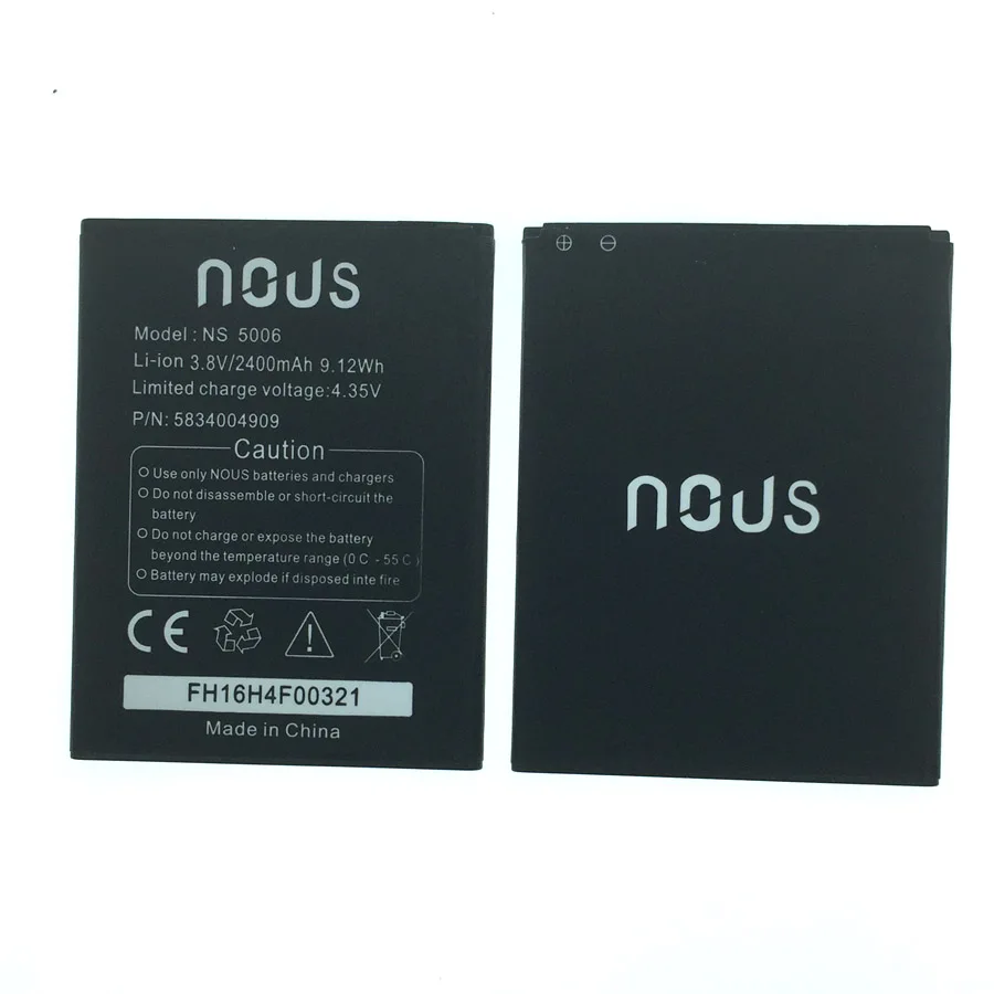 

Original 2400mAh NS5006 Battery for Nous NS 5006 NS5006 Smartphone Lastest Production Battery+Tracking Number