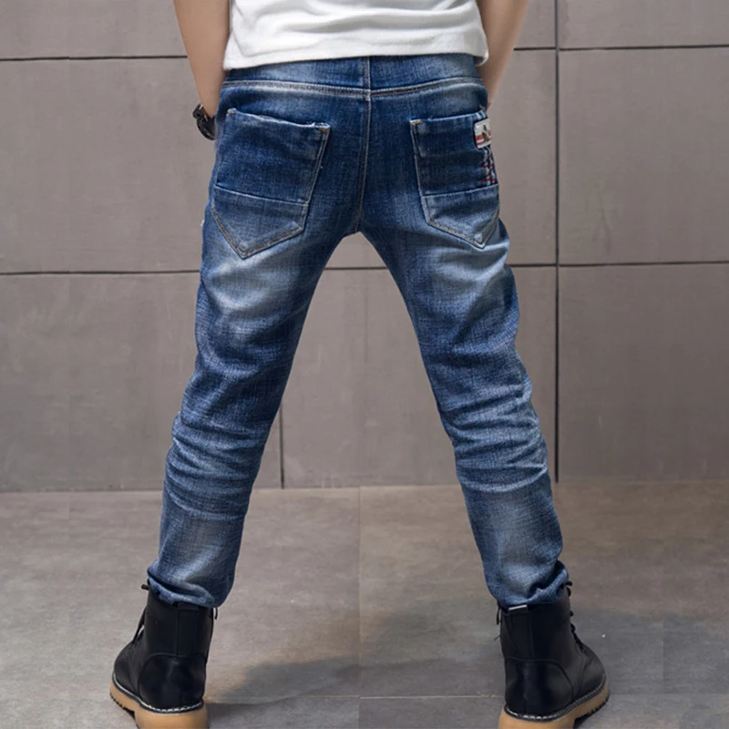 Kids Boys Jeans Denim Trousers 4-13 Years kids pants boys jeans