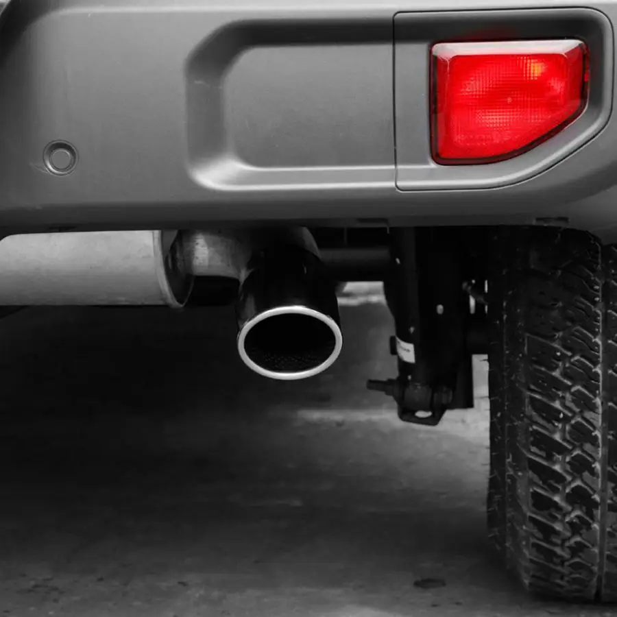 Выхлопная труба из нержавеющей стали, глушитель, задний хвост, горловина, подходит для Jeep Wrangler JL, глушитель, выхлопные трубы для автомобиля