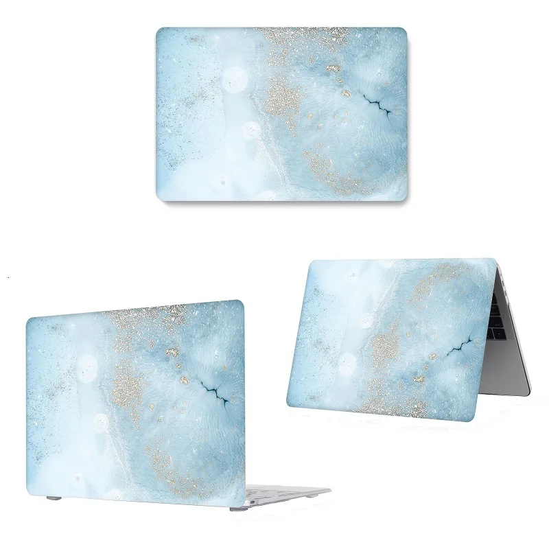 Чехол для ноутбука с мраморным принтом для Macbook Air retina Pro 11 12 13 15 для Mac Book New Pro 13 15 New Air 13,3+ с сенсорной панелью