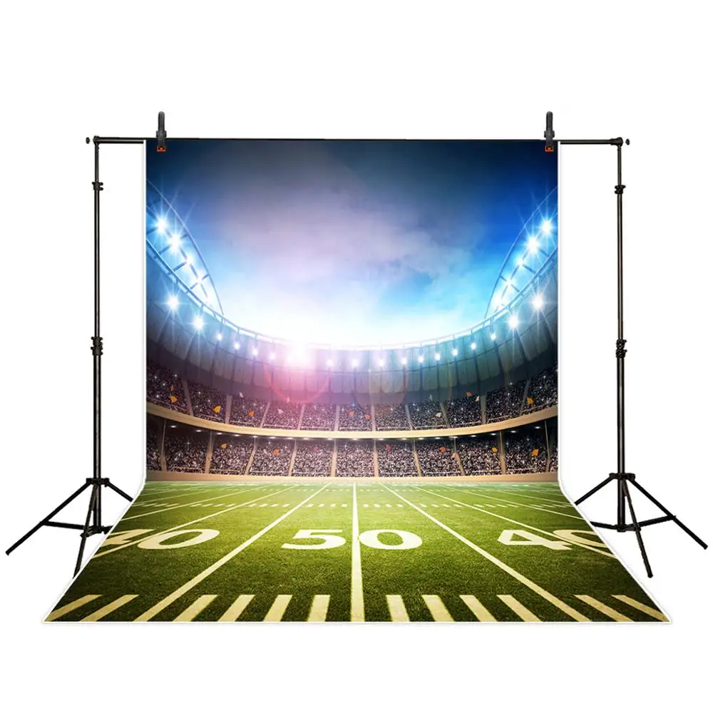 Playground Photocall Background Football Field Soccer Birthday Sport Communion Party Photocall Photophone Backdrop Allenjoy photo backdrop