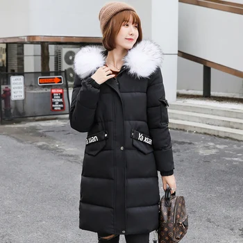 

Winter Jacket Women long Coat Fashion Female hooded Winter Jacket Women Parka Warm 7XL Plus Size Overcoat Jacket Parkas