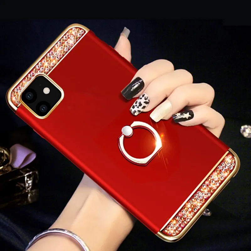 Модный жесткий чехол для iPhone Xs max XR X 7 8 со стразами iphone 6 6s plus 5 5S se|Бамперы| |
