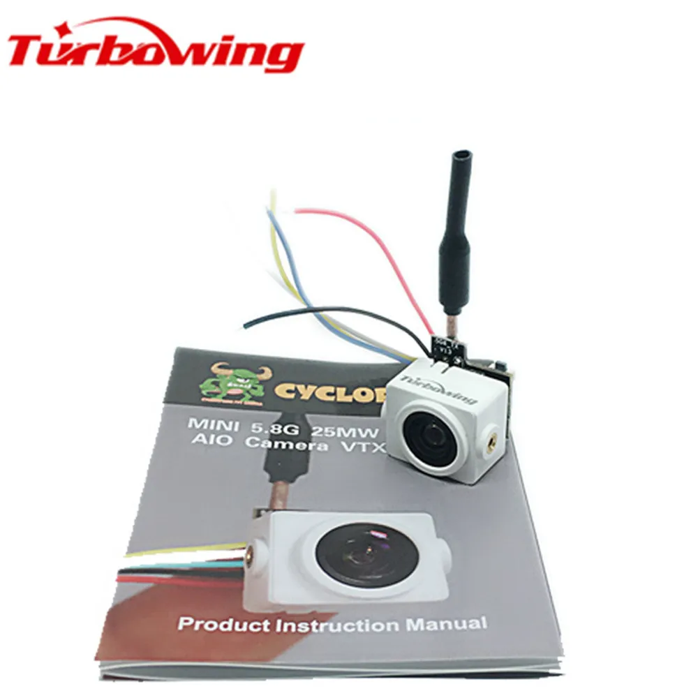 Передатчик turboing Cyclops 5,8G 48CH 25mw и камера 700TVL FPV