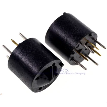

1 piece Burn In Socket 3 Position TO-18 Burn-in Socket 3 Pin Gold Plated TO-18 Diode Transistor Aging Test 2.54mm Pin Circle 612