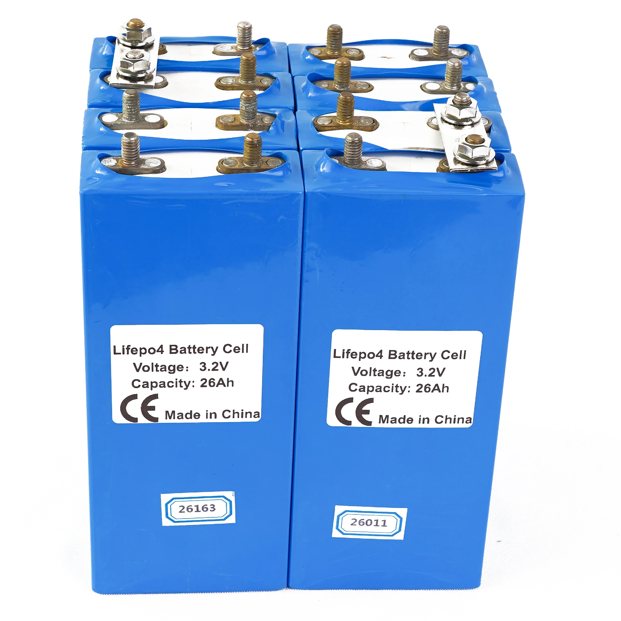 4 шт. 3 2 В 26ah LiFePo4 аккумулятор перезаряжаемый литий полимерный для 12V25AH батарейный