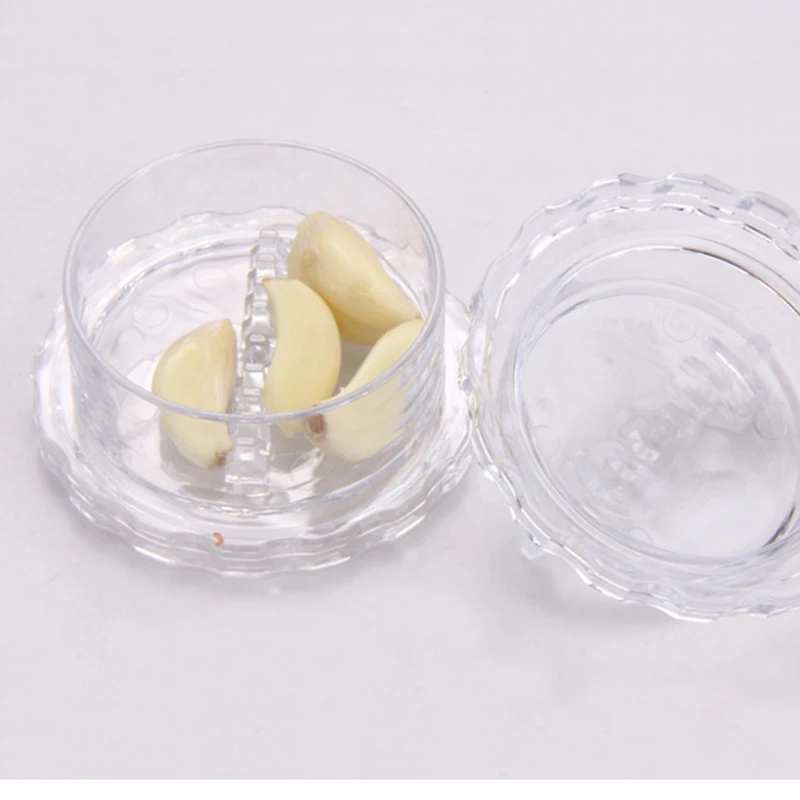 Garlic Press Stainless Steel Garlic Chopper Crusher Kitchen Vegetable Garlic Squeezer Masher Long Handle Mincer Kitchen Gadget