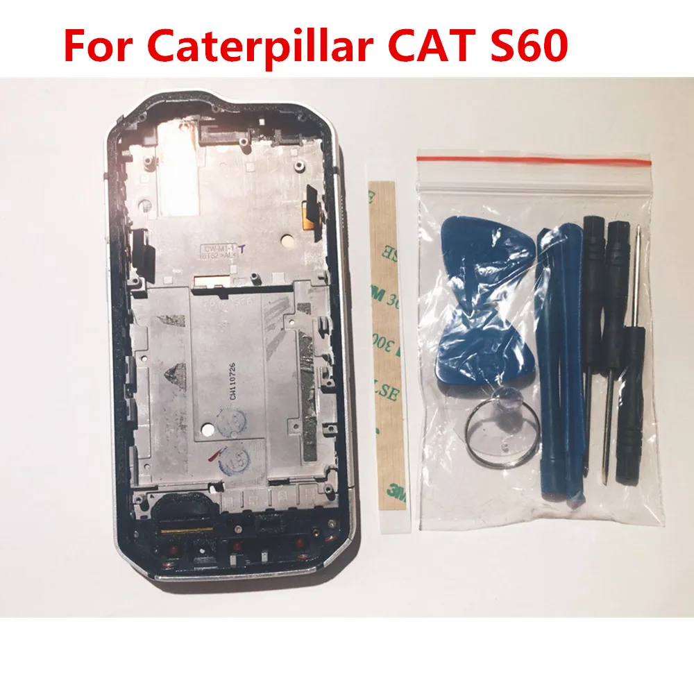For Caterpillar CAT S60 LCD Display Digitzer Assembly With Frame+Touch