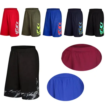 

Men Print Shorts Basketball Sets Sport Gym QUICK-DRY Workout Board Shorts Male Soccer Exercise Hiking Running Fitness Yoga