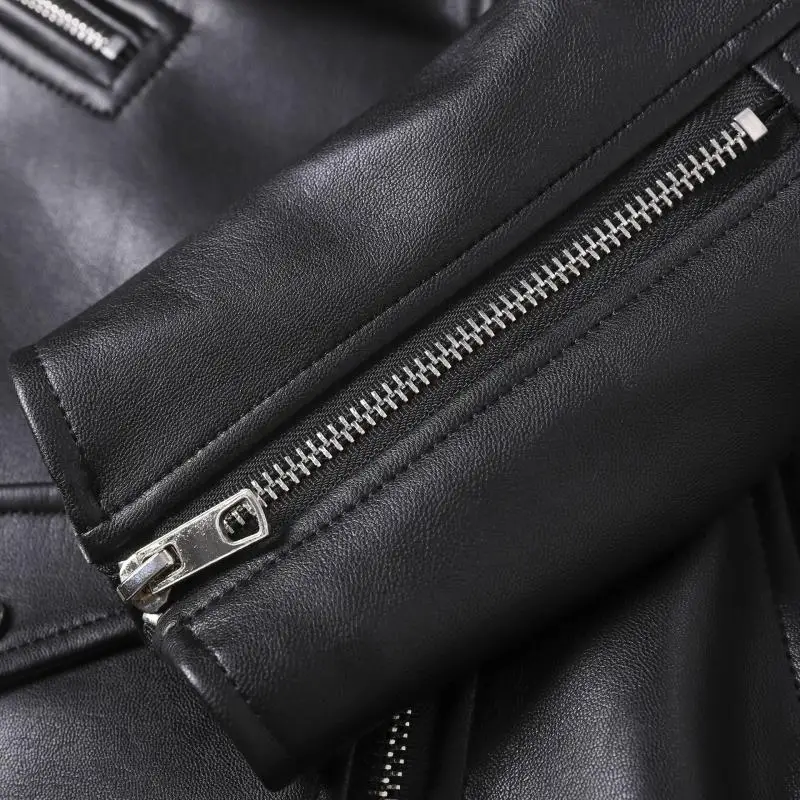 Куртка из искусственной кожи Женская Осенняя Куртка женская куртка ...