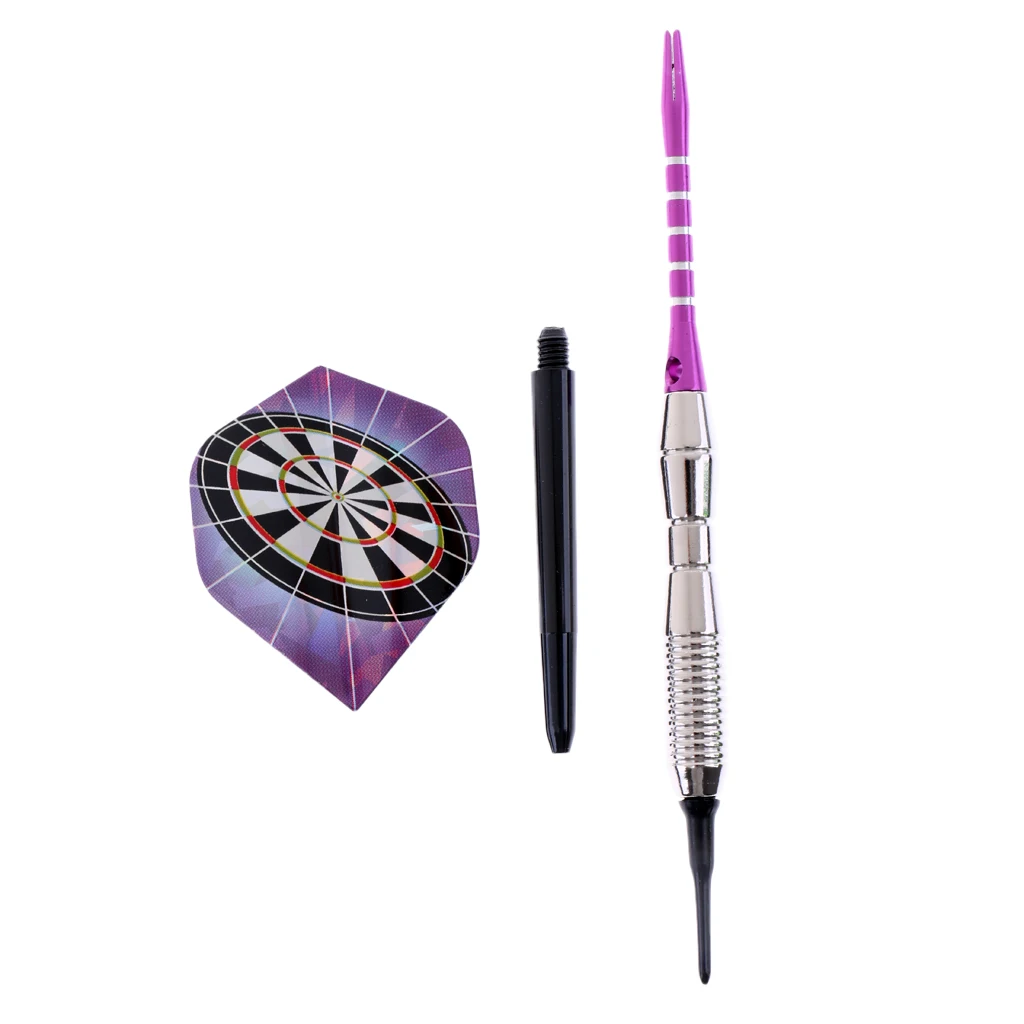 3 Pieces Professional Premium Soft Tip Darts Electronic Darts Iron Barrels witih Storage Box Darts Game for Family Adults Kids 3 Pieces Professional Premium Soft Tip Darts Electronic Darts Iron Barrels witih Storage Box Darts Game for Family Adults Kids