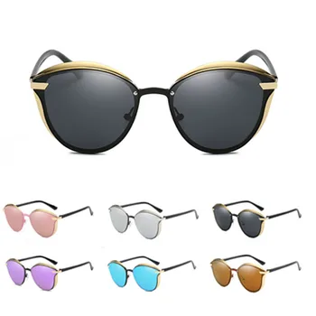 

Women's Sun glasses 2020 Polarized Style Metal Glasses Brand Designer Sun Glasses Fashion Eyewear Oculos De Sol Feminino