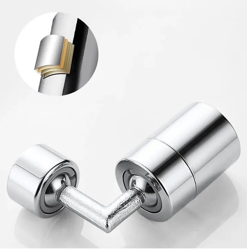 Description Picture 5 of itemSplash Filter Faucet 720° Rotate Water Outlet Faucet Extender Bubbler Sprayer Kitchen Bathroom Sink Accessories Water Tap Filter