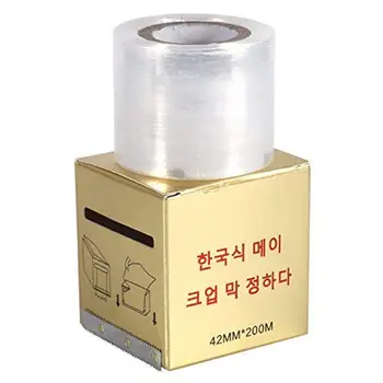 

1PCS Tattoo Preservative Film Semipermanent Permanent Clear Plastic Disposable Eyebrow Makeup Supplies Wrap Cover Tape
