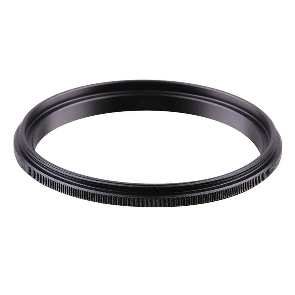 Lens Adapter Lens Filter Adapter Ring Aluminum 49-52-55-58-62-67-72-77-82mm Male to Male Coupling Step Ring Adaptor Dual Camera Macro Lens Reverse Adapter Ring
