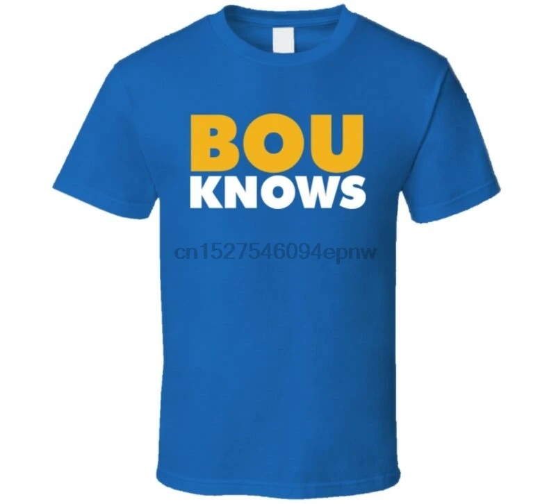 Jay Bouwmeester Bou Knows Хоккейная Футболка св. Луи| |