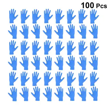 

100pcs 9 Inch Disposable Rubber Gloves Food Grade Glove Universal Cleaning Glove Multifunctional Medical Cosmetic Gloves