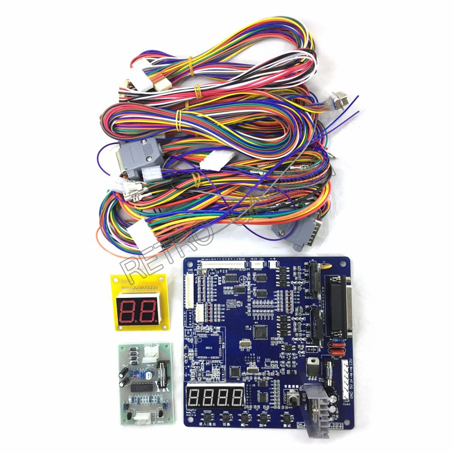 ID Crane PCB Motherboard Toy Crane Cabinet Game Board High Quality  With Harness Cable For Doll Candy Claw Machine 4 digits 12v time control timer board with wire harness for arcade cabinet coin acceptor selector pump water washing machine