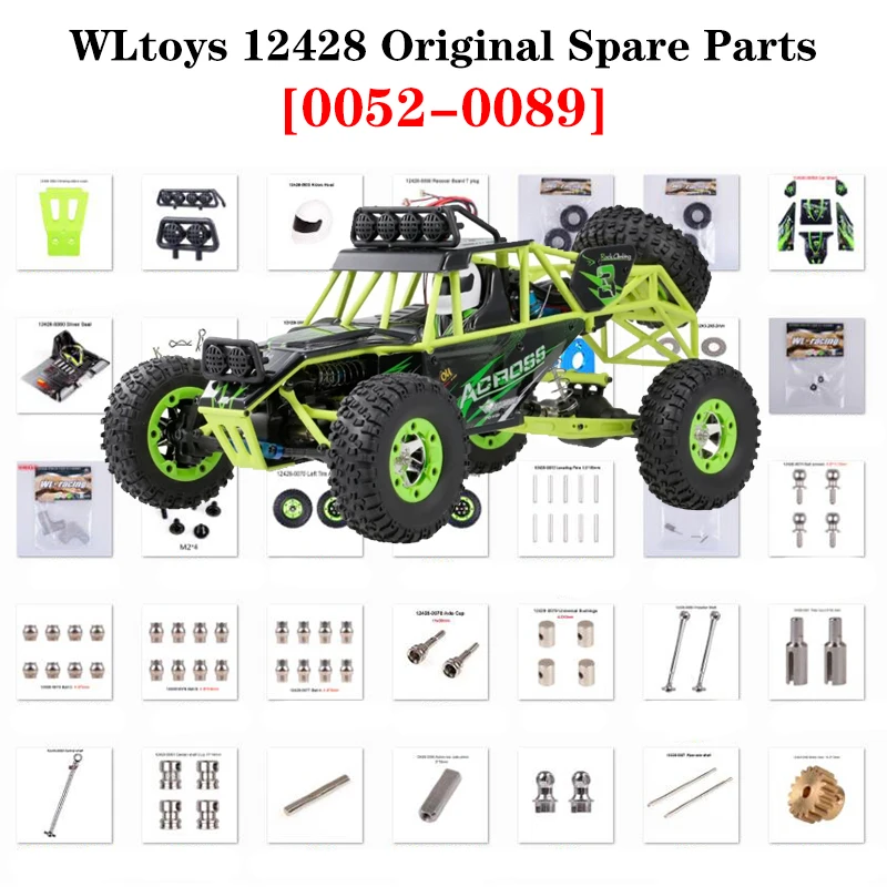 

Wltoys 12428 оригинальные запчасти 0049-0089 12423 запасные части для радиоуправляемых автомобилей