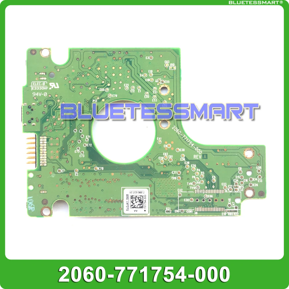 HDD PCB Board HDD PCB Logic Board 2060-771754-000 REV A/P1 For WD USB 2.0 Hard Drive Repair Data Recovery WD5000KMVV WD7500TMVV WD10TMVV