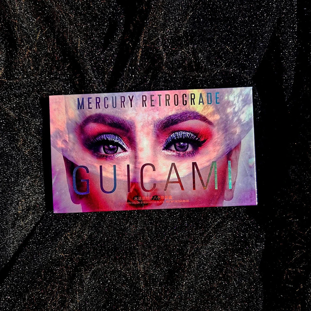 BEAUTYMysterious Mercury Retrograde палитра теней для век стойкая матовая блестящая палитра теней для макияжа для женщин и девочек