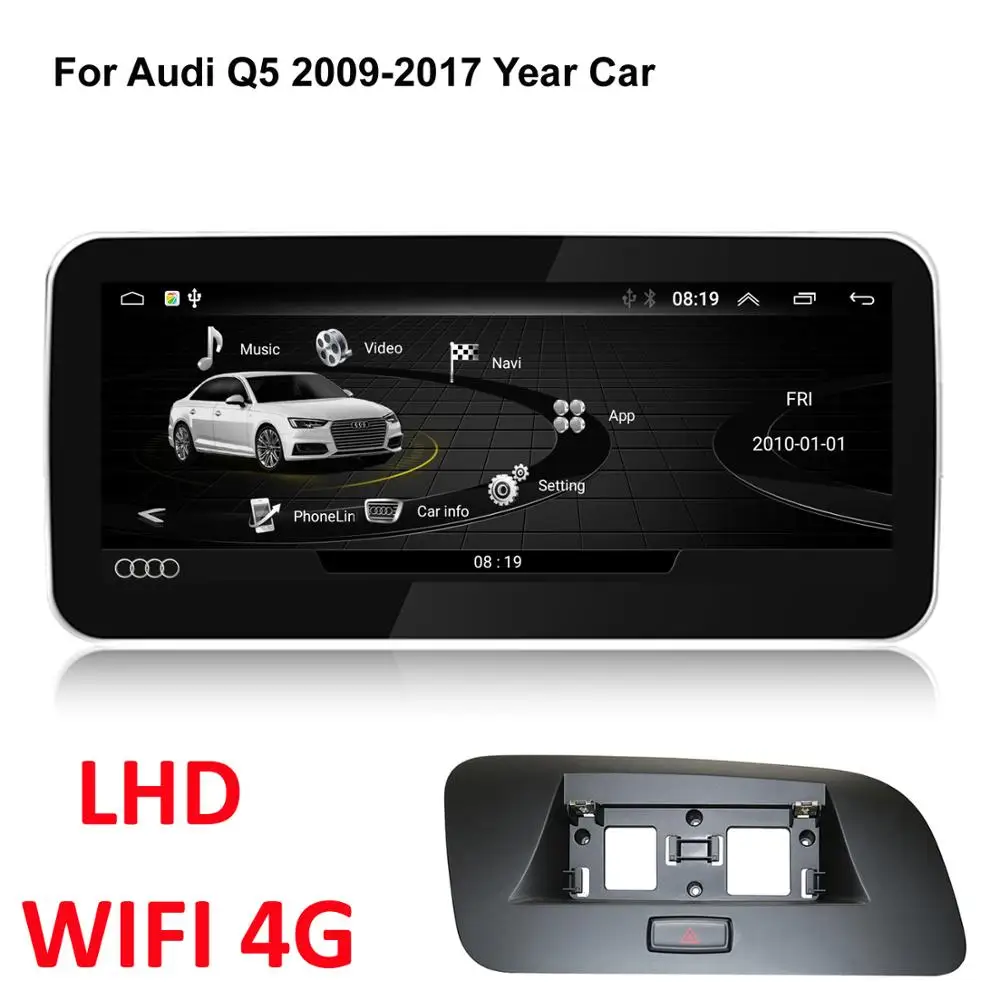 

HFCYJIA 10.25“ Android 8.1 System Car Screen For 2009-2017 IPS Touch GPS Navi Stereo WIFI 4G LTE Google 2+32G RAM BT AUX USB