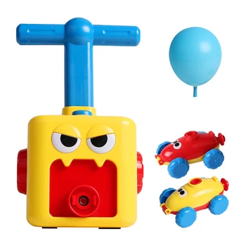 

Fun Mini Plastic Party Supplies Balloon Car Toy Aerodynamics Portable Kids Gifts Inertial Power Durable For Toddlers Lightweight