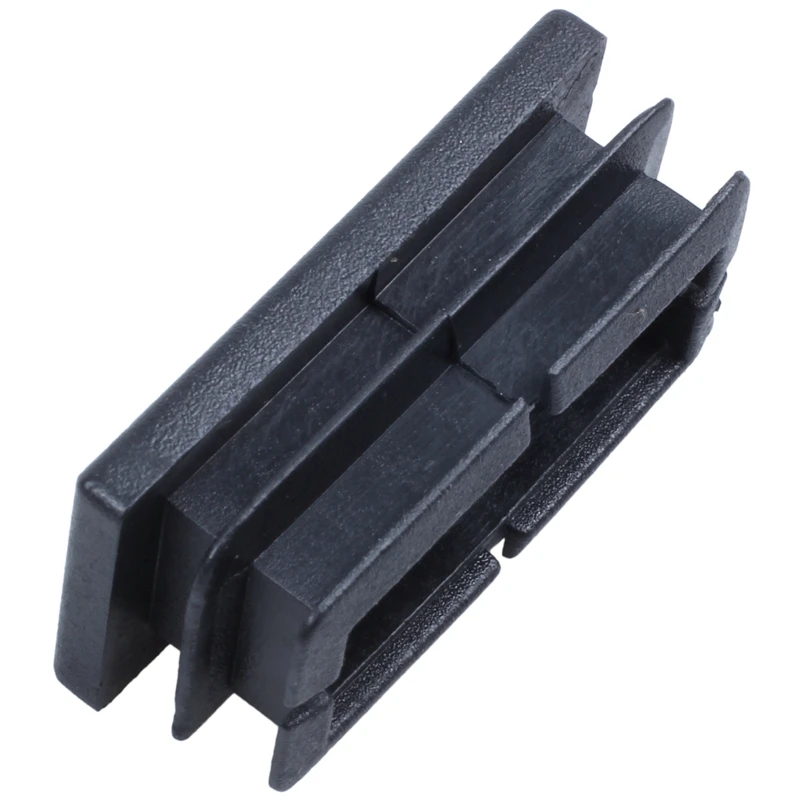 8 шт черные пластиковые прямоугольные заглушки концевые крышки вставки 20 мм x 40 мм