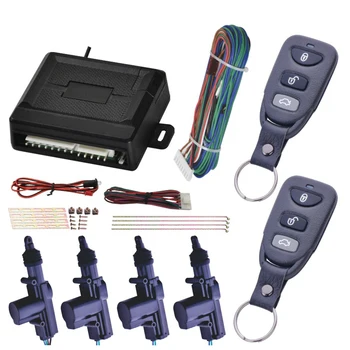 

Quick Alarm Practical Security Universal Automatic Anti Theft Intelligent Remote Rotation Central Door Keyless Car Lock Kit