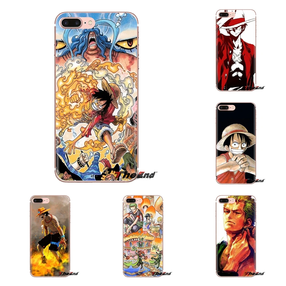 For Xiaomi Mi4 Mi5 Mi5S Mi6 Mi A1 A2 5X 6X 8 9 Lite SE Pro Max Mix 2 3 2S Silicone Covers one piece series monkey d luffy ace |