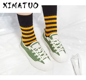 

Canvas Shoes 2020 Spring Autumn Men Sneakers Vulcanized Shoes 5 Colors Casual Shoes Men Harajuku Style Free Shipping