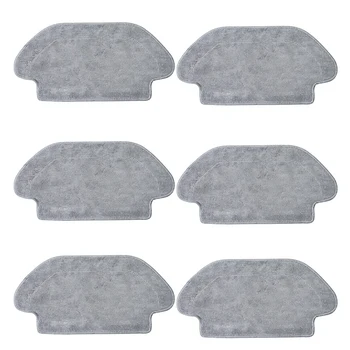 

6 Pcs Robot Vacuum Cleaner Mop Cloth Cleaning Cloth Rag for Xiaomi Mijia STYJ02YM Robotic Vacuum Cleaner Parts Replacement