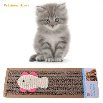 

Pet Cat Kitten Scratch Scratching Board Post Claws Sisal Hemp Mat Pad Supplies