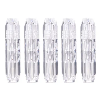 

5pcs Mini Empty Lip Gloss Tube DIY Lipstick Cosmetic Packing Container for Girl