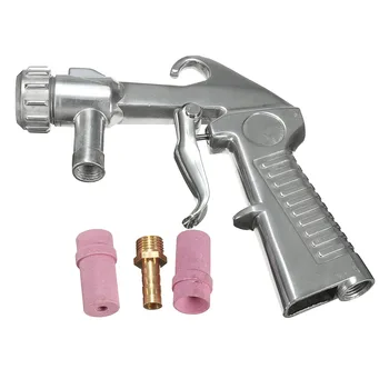 Sandblaster Air Zand Blaster Siphon Feed Blast Pistool Glas Ontroesten Tool + Nozzle Sandblaster Air Zand Blaster Siphon Feed Blast Pistool Glas Ontroesten Tool + Nozzle