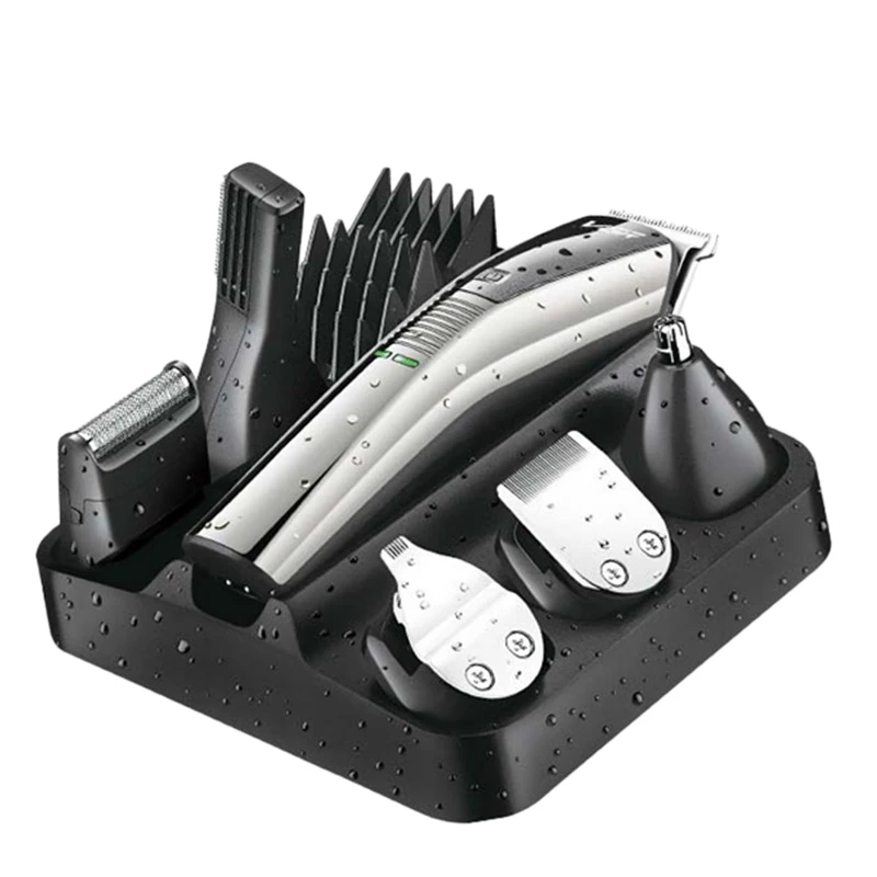 

VGR V-029 Multifunction Hair Clipper Hair Trimmer Electric Clipper Razor Beard Trimmer Men Shaving Machine Cutting Nose Trimmer